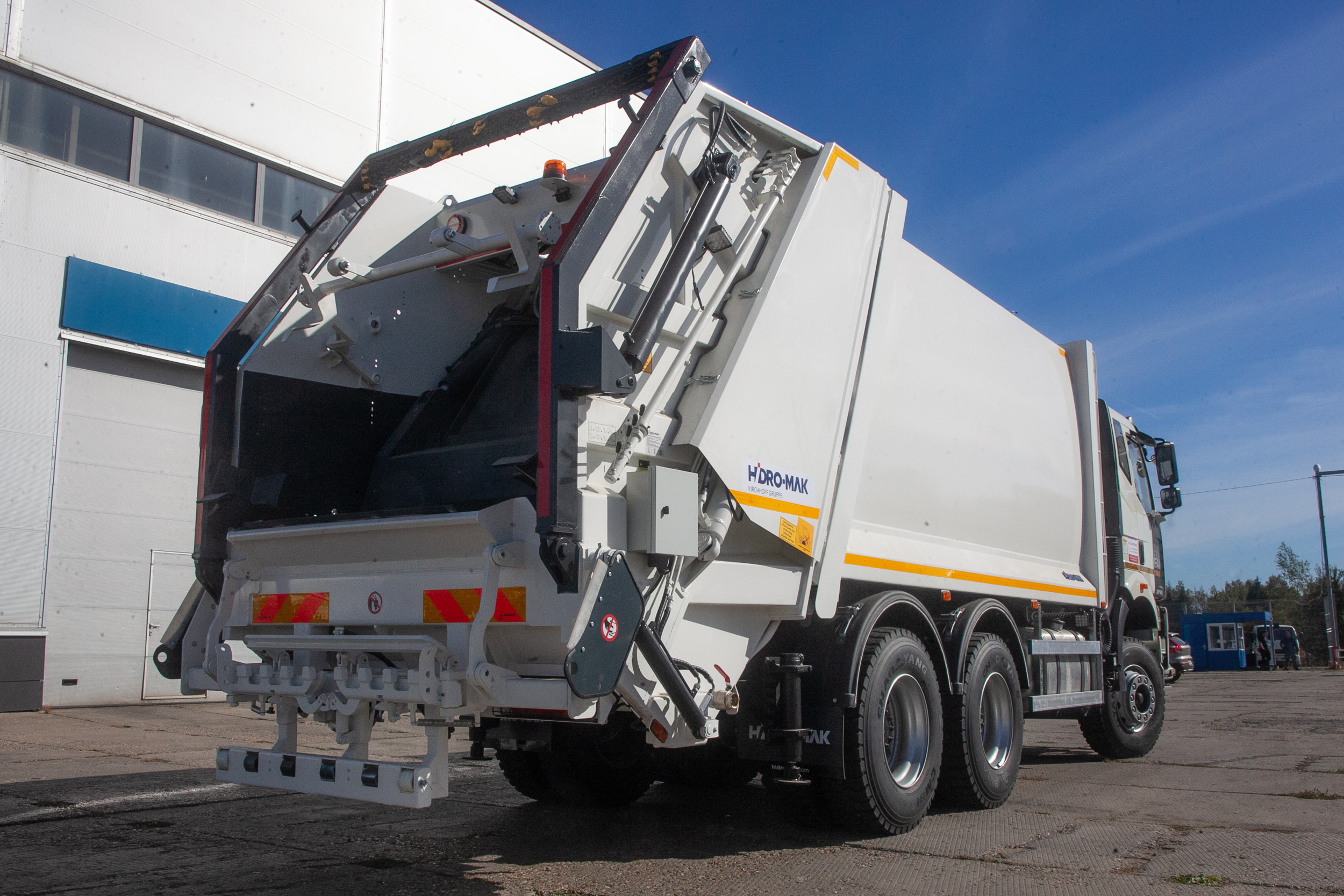 Мусоровоз HIDRO-MAK объем 19 куб.м. на шасси SITRAK C7H